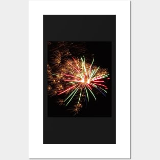 FIREWORKS OVER CAERNARFON CASTLE Posters and Art